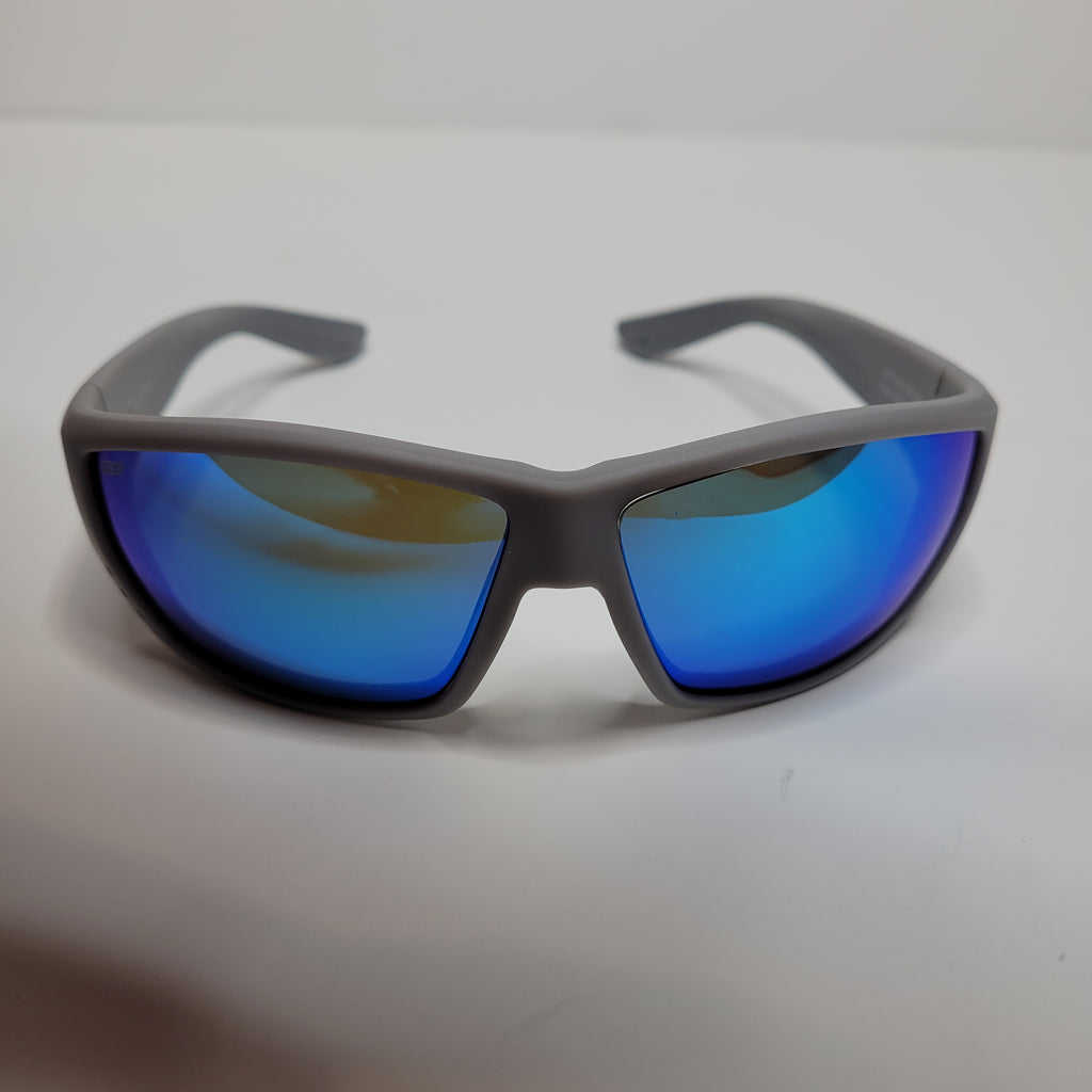 Costa Del Mar Tuna Alley 580P Polarized Sunglasses Gray in Blue Mirror