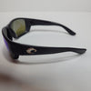 Costa Del Mar Tuna Alley 580P Polarized Sunglasses Black in Blue Mirror