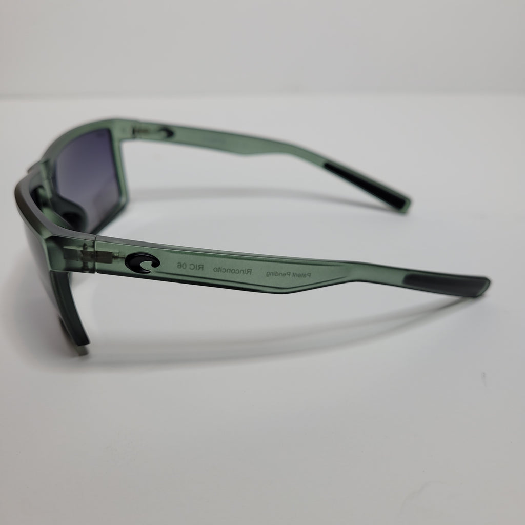 Costa Del Mar Rinconcito 580P Polarized Sunglasses Clear Green in Gray Lenses